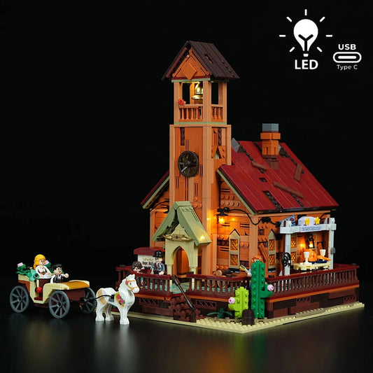 Lumibricks The Old West 14016 Old West Meeting Hall - Image 1