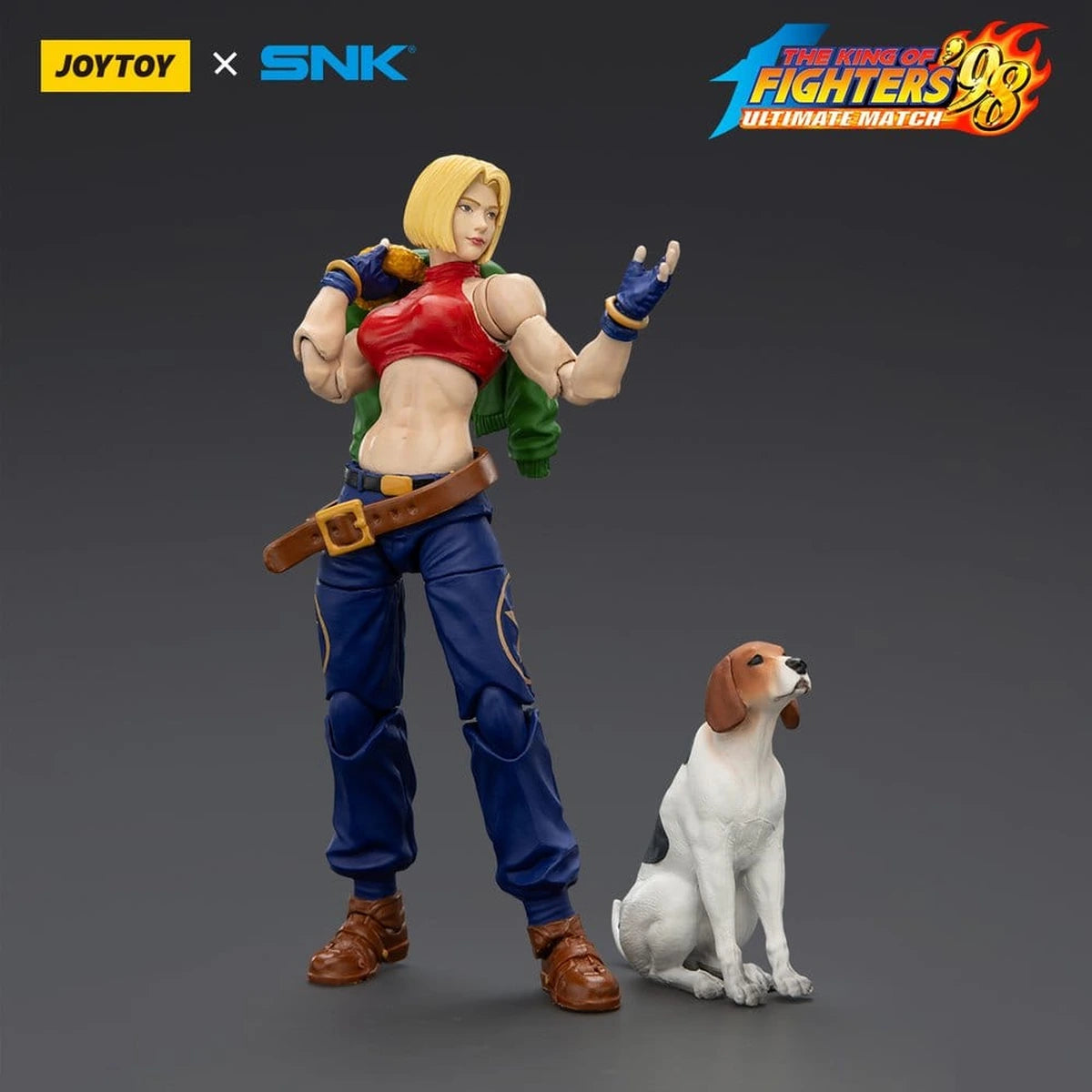 The King of Fighters '98 Ultimate Match figurine Blue Mary 11 cm - Image 5