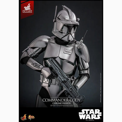 Star Wars figurine Movie Masterpiece 1/6 Commander Cody (Chrome Version) Hot Toys Exclusive 30 cm - Image 6