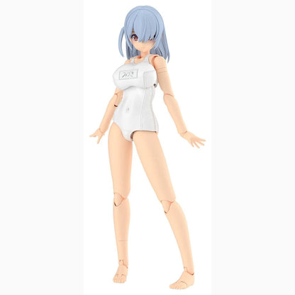 Frame Arms Girl Plastic Model Kit Mizuki School Swimsuits White Ver. 16 cm - Image 1