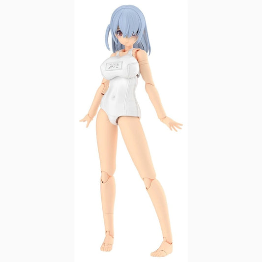 Frame Arms Girl Plastic Model Kit Mizuki School Swimsuits White Ver. 16 cm - Image 1