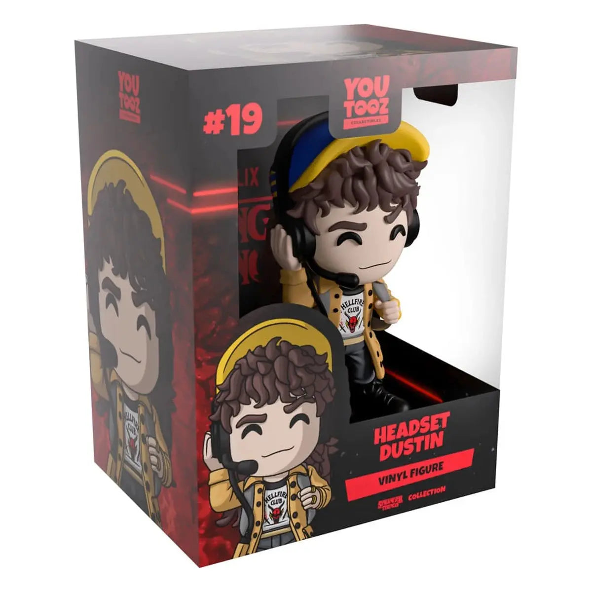 Stranger Things Vinyl figurine Headset Dustin 13 cm - Image 1