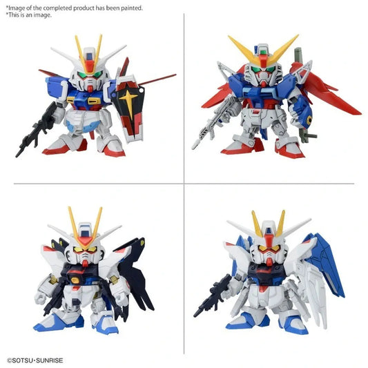 Gundam Gunpla SD BB Senshi C.E. Battles Of Destiny Set 4pcs - Image 1