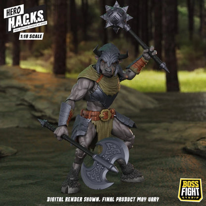 Hero H.A.C.K.S. Core figurine 1/18 Heroes and Villains Wave 1 Minos Auroxos: Labyrinthian Warrior - Image 5