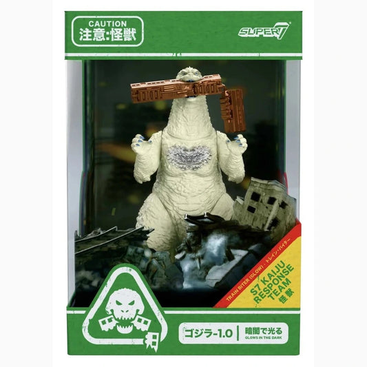 Godzilla Toho Figurine ReAction Minus One (Train Biter - Glow) 15 cm - Image 1