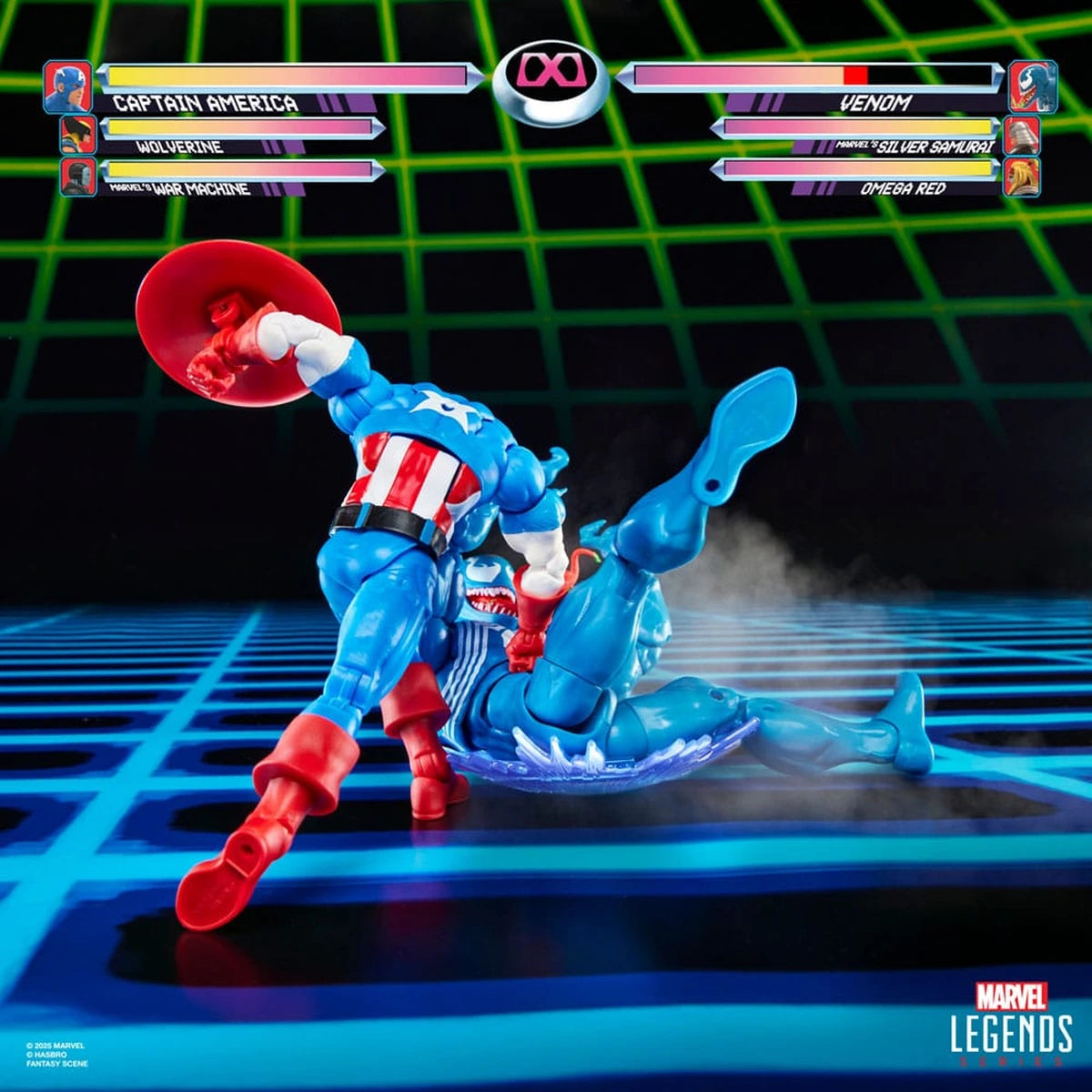 Marvel Legends Gamerverse pack 2 figurines Captain America vs. Venom 15 cm - Image 4