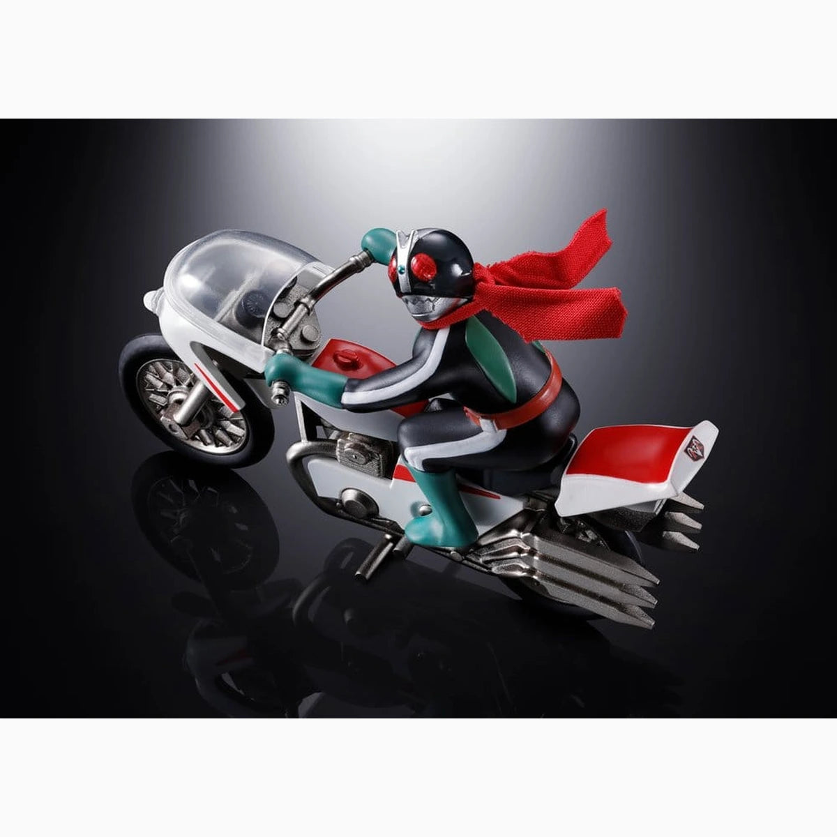 Kamen Rider figurine Diecast Chogokin Cyclone (Masked Rider 2) 9 cm - Image 7