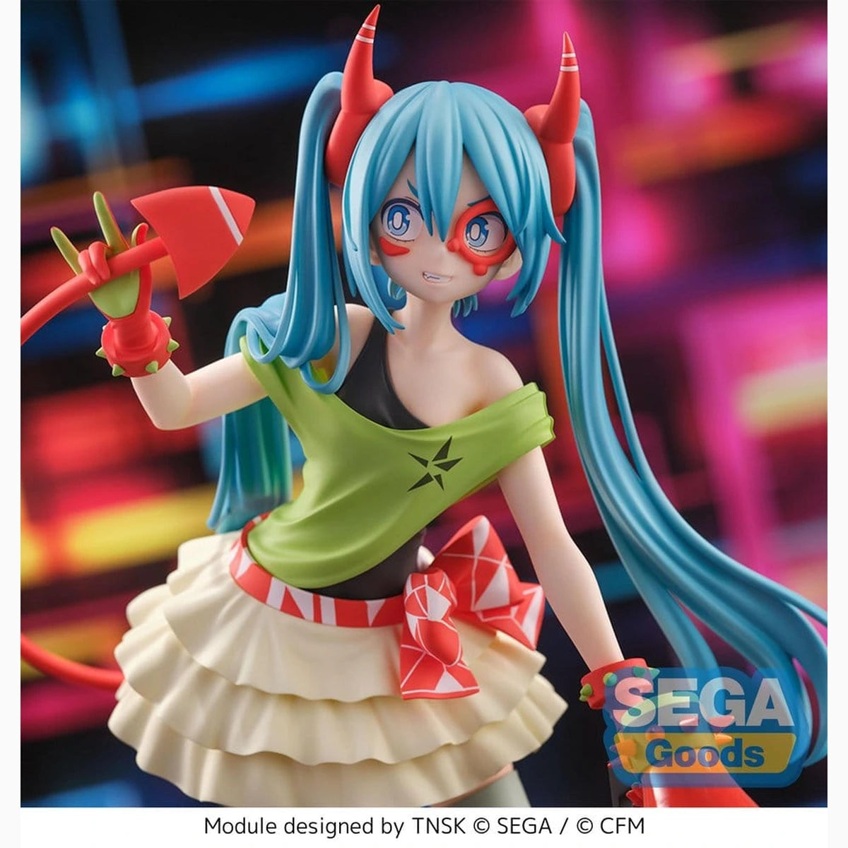 Hatsune Miku Project DIVA X FIGURIZMa figurine PVC Hatsune Miku DE:MONSTAR T.R. 22 cm - Image 5
