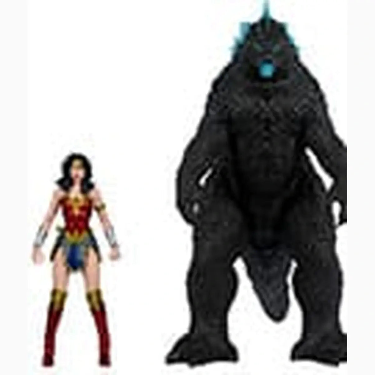 DC Justice League Monsterverse DC Multiverse pack de 2 figurines Wonder Woman Vs. Atomic Blast Godzilla 18 cm - Image 2