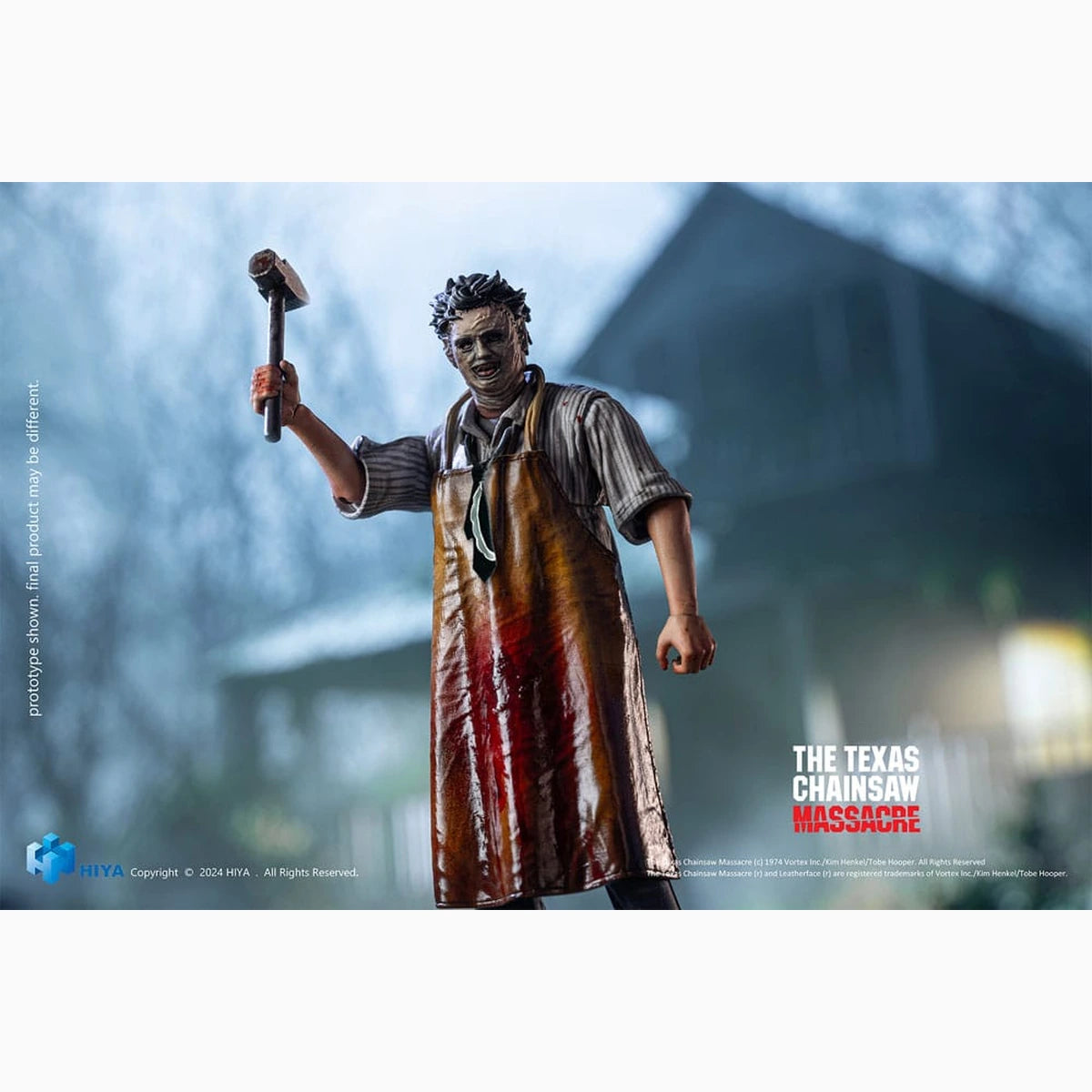 Texas Chainsaw Massacre (1974) figurine 1/18 Exquisite Mini Killing Mask 11 cm - Image 4