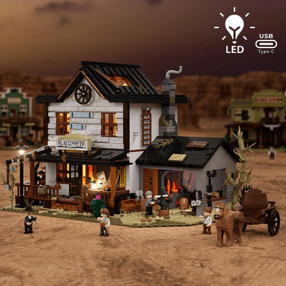 Lumibricks The Old West 14011 Old West Blacksmith - Image 1