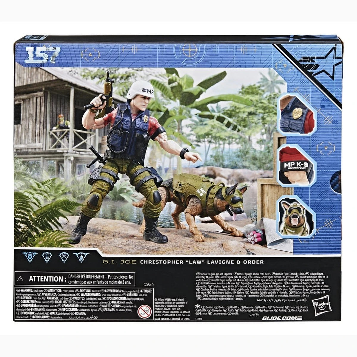 G.I. Joe Classified Series figurine #157 Christopher "Law" Lavigne & Order 15 cm - Image 2