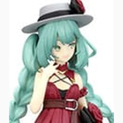 Hatsune Miku statuette PVC Trio-Try-iT Hatsune Miku Outing Dress Red Color Ver. 19 cm - Image 2