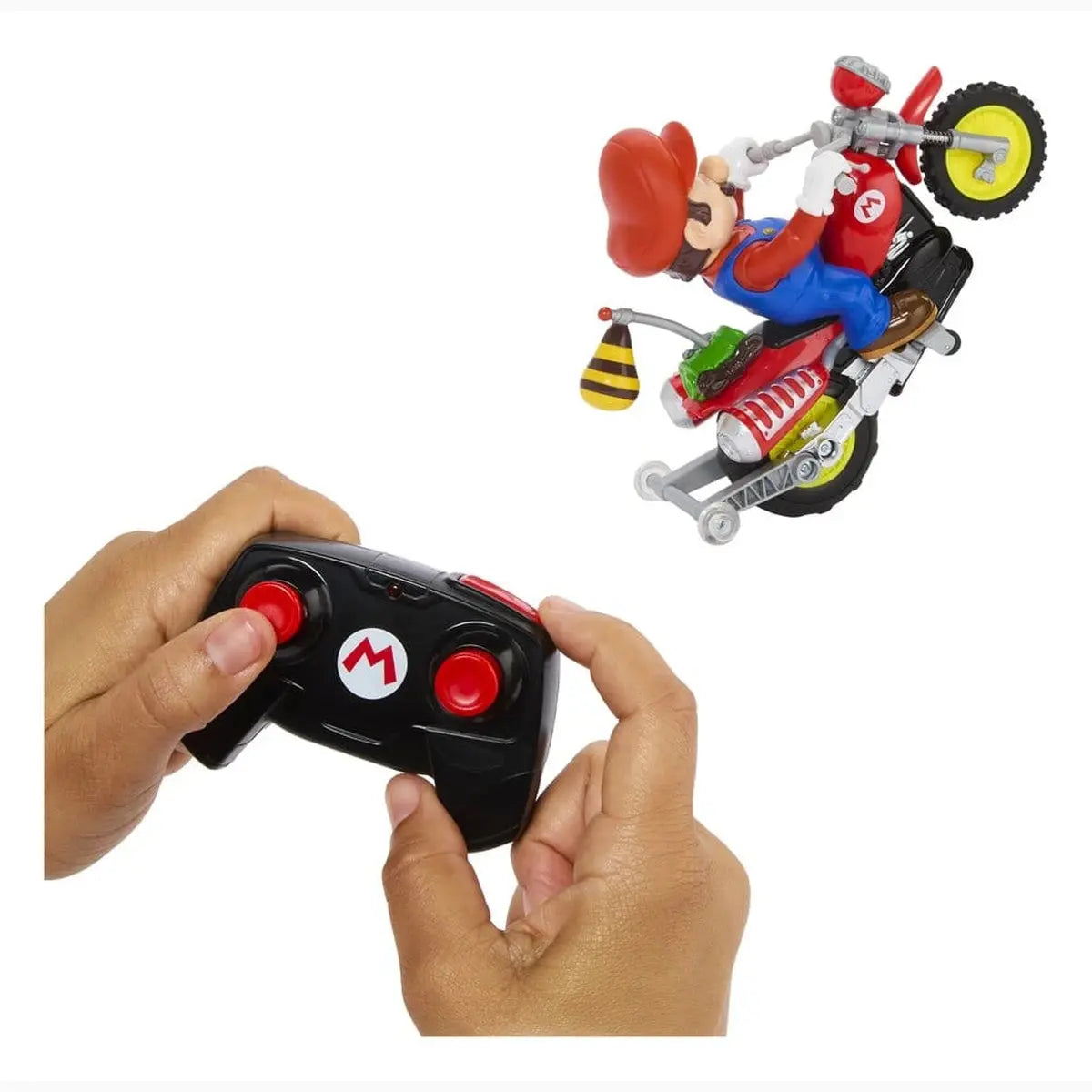 Super Mario Galaxy, le film Hot Wheels véhicule radiocommandé Mario Wheelie Motocross - Image 7