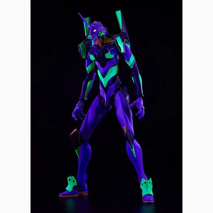 Rebuild of Evangelion Plastic Model Kit Moderoid DX-SCALE Evangelion Test Type-01 Luminous Set Edition 26 cm - Image 5