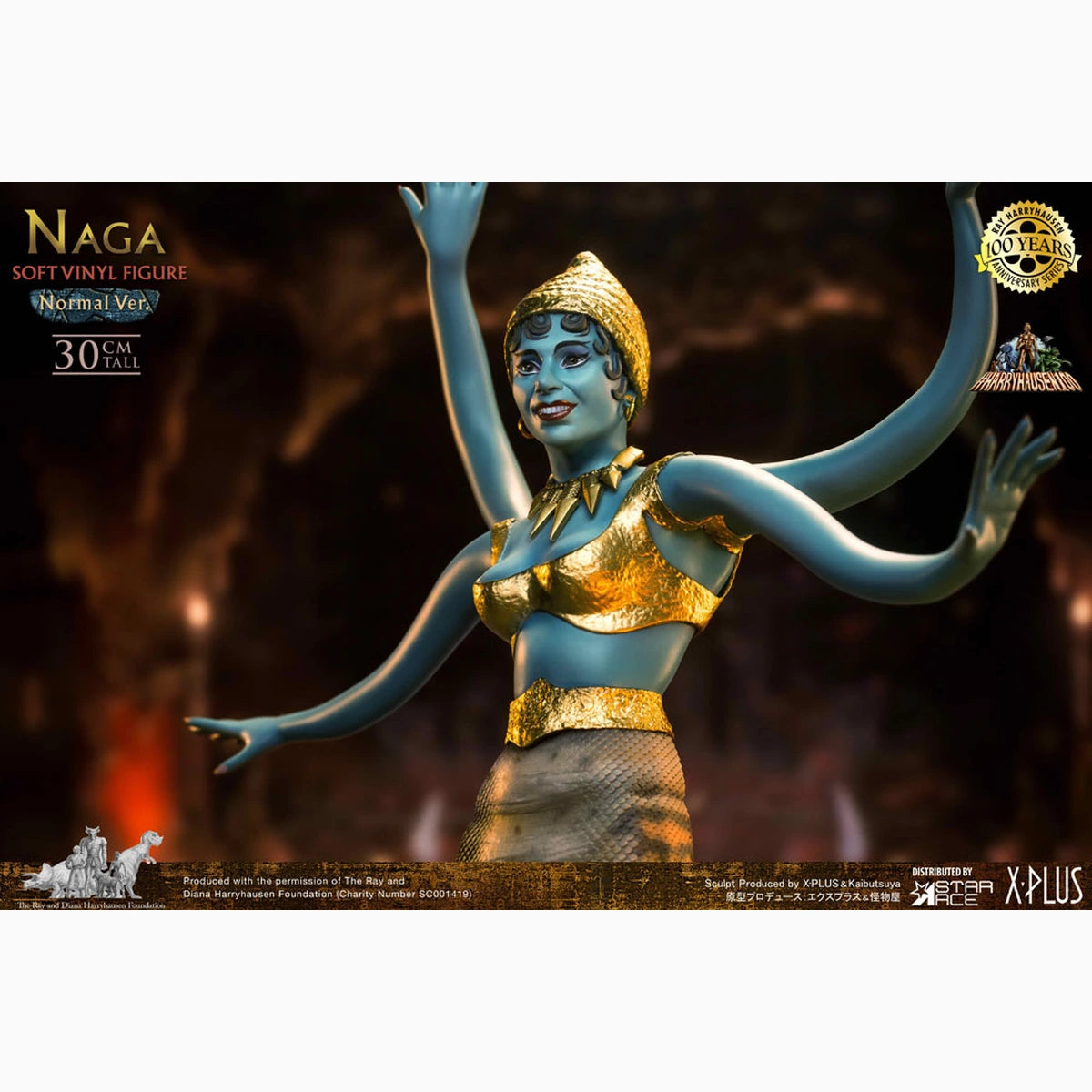 Le Septième Voyage de Sinbad statuette Soft Vinyl Ray Harryhausen's Naga (Snake Woman) 31 cm - Image 5