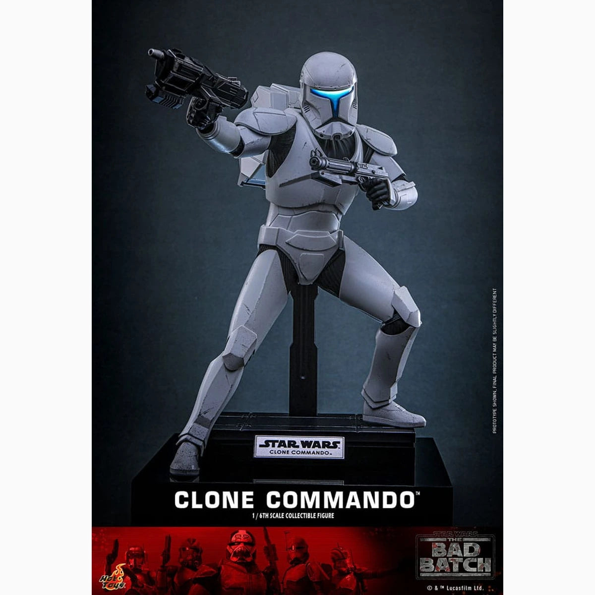 Star Wars: The Bad Batch figurine 1/6 Clone Commando 30 cm - Image 4