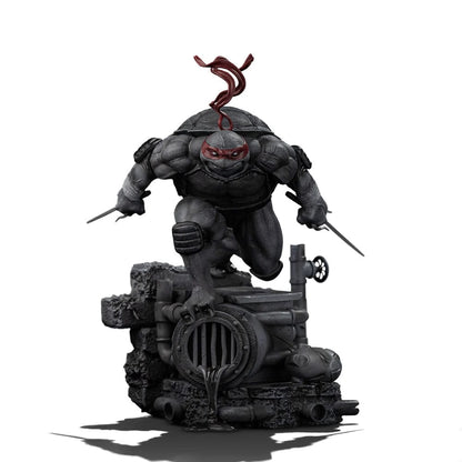 Tortues Ninja statuette 1/10 Art Scale Raphael Black and White Variant 26 cm heo exclusive - Image 3
