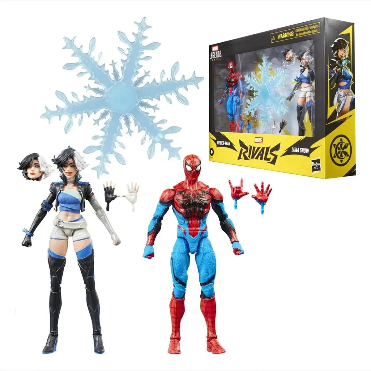 Marvel Rivals Marvel Legends pack 2 figurines Spider-Man & Luna Snow 15 cm - Image 4