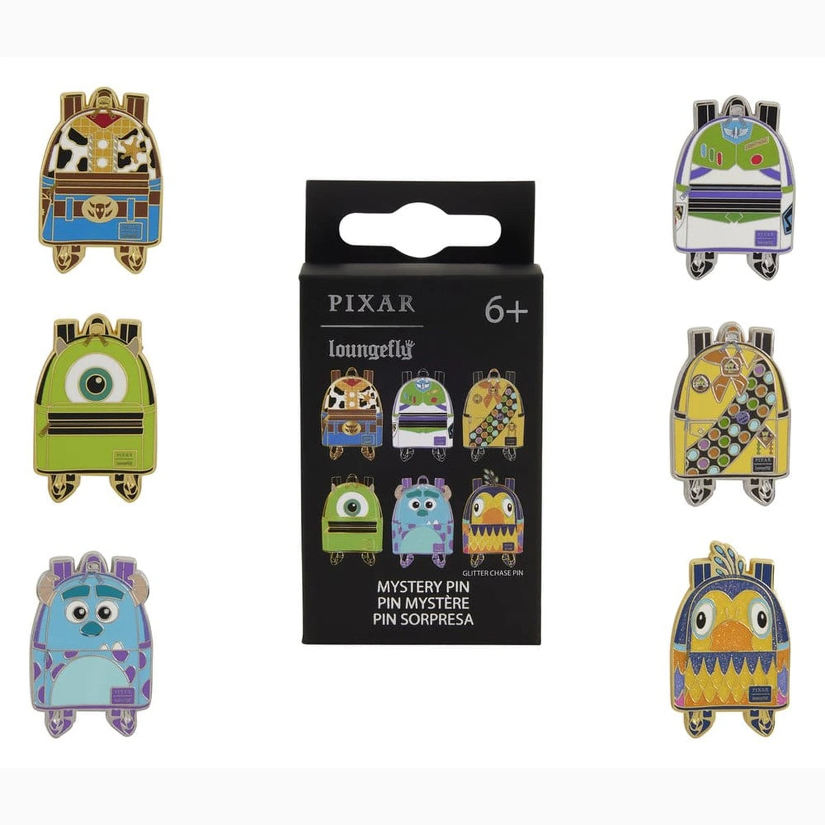 Disney/Pixar by Loungefly assortiment pin's émaillés Blind Box Mini Backpack (12) - Image 1