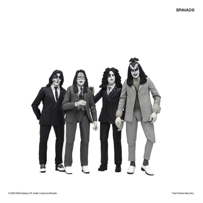KISS pack 4 figurines Dressed to Kill Album Cover 18 cm - Image 4