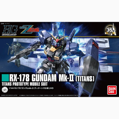 Gundam Gunpla HG 1/144 194 RX-178 Gundam Mk-II Titans - Image 2