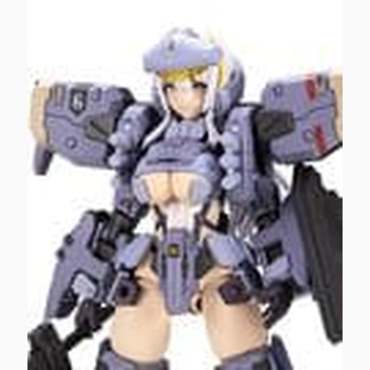 Front Mission Plastic Model Kit Non Zenith Girl Gray Ver. 16 cm - Image 2