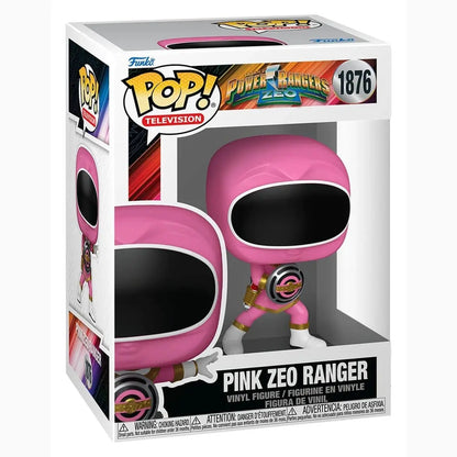 Power Rangers Zeo POP! Movies Vinyl figurines Zeo Ranger Pink 9 cm - Image ajoutée 10