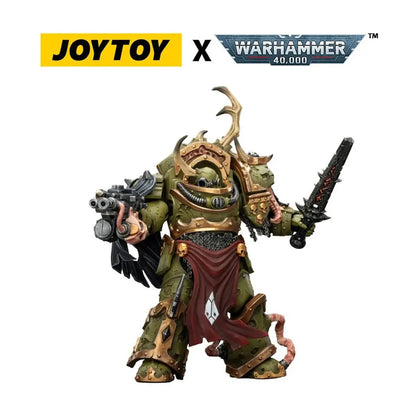 Warhammer 40,000 figurine Death Guard Blightlord Terminator 3 with Combi-bolter and Bubotic Blade 14 cm - Image 3