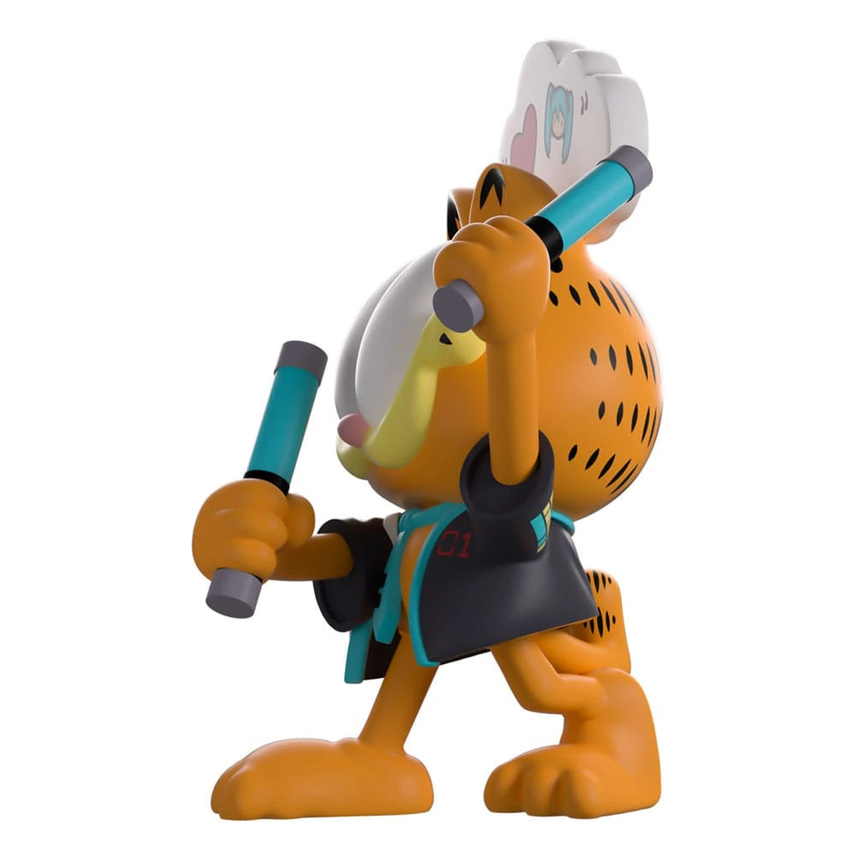 Hatsune Miku x Garfield Vinyl figurine Miku Concert Garfield 13 cm - Image 6