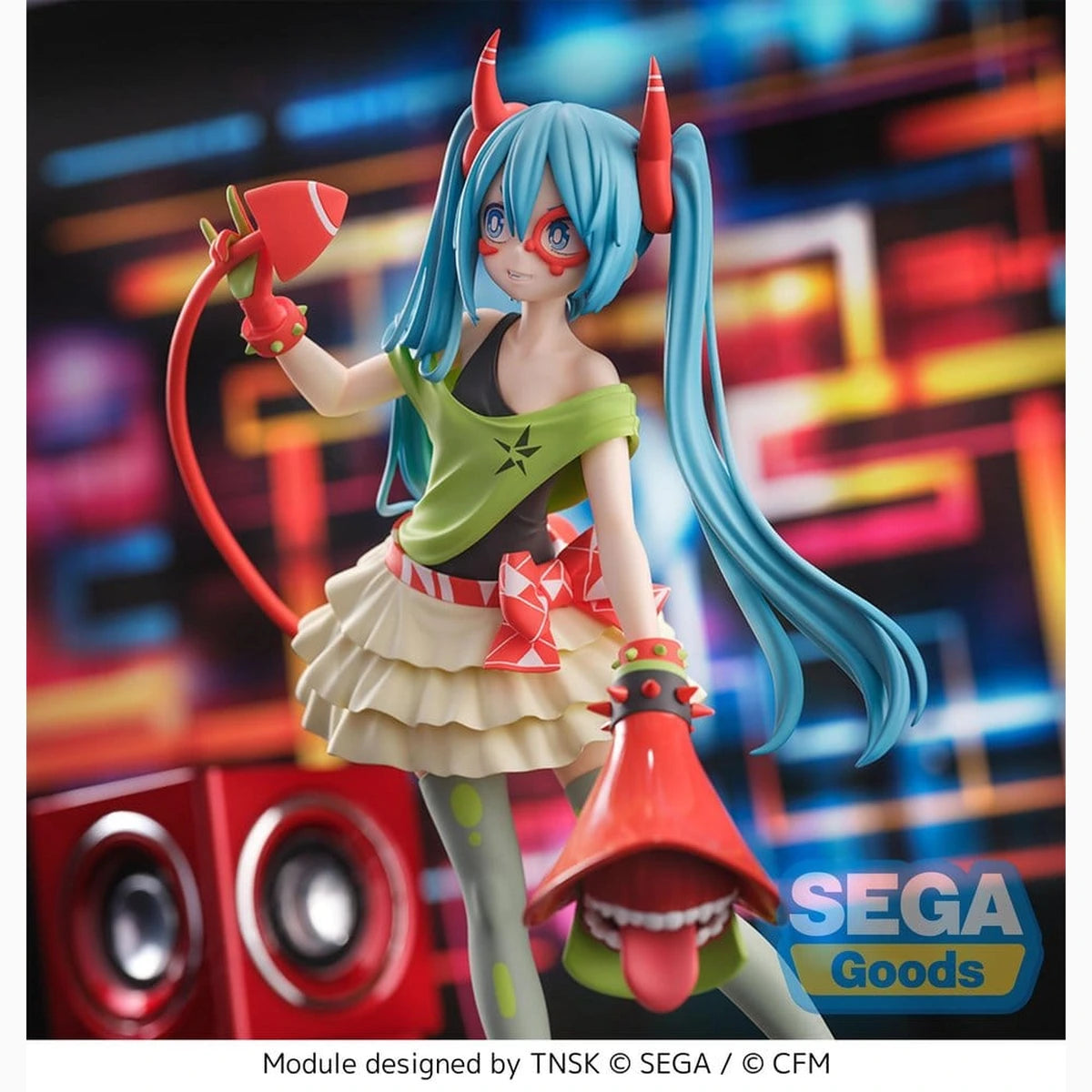 Hatsune Miku Project DIVA X FIGURIZMa figurine PVC Hatsune Miku DE:MONSTAR T.R. 22 cm - Image 4