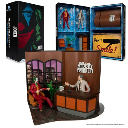 Joker DC Multiverse (Joker Movie) figurine Deluxe Colllector The Joker (Live with Murray Franklin) Limited Edition 18 cm - Image 4