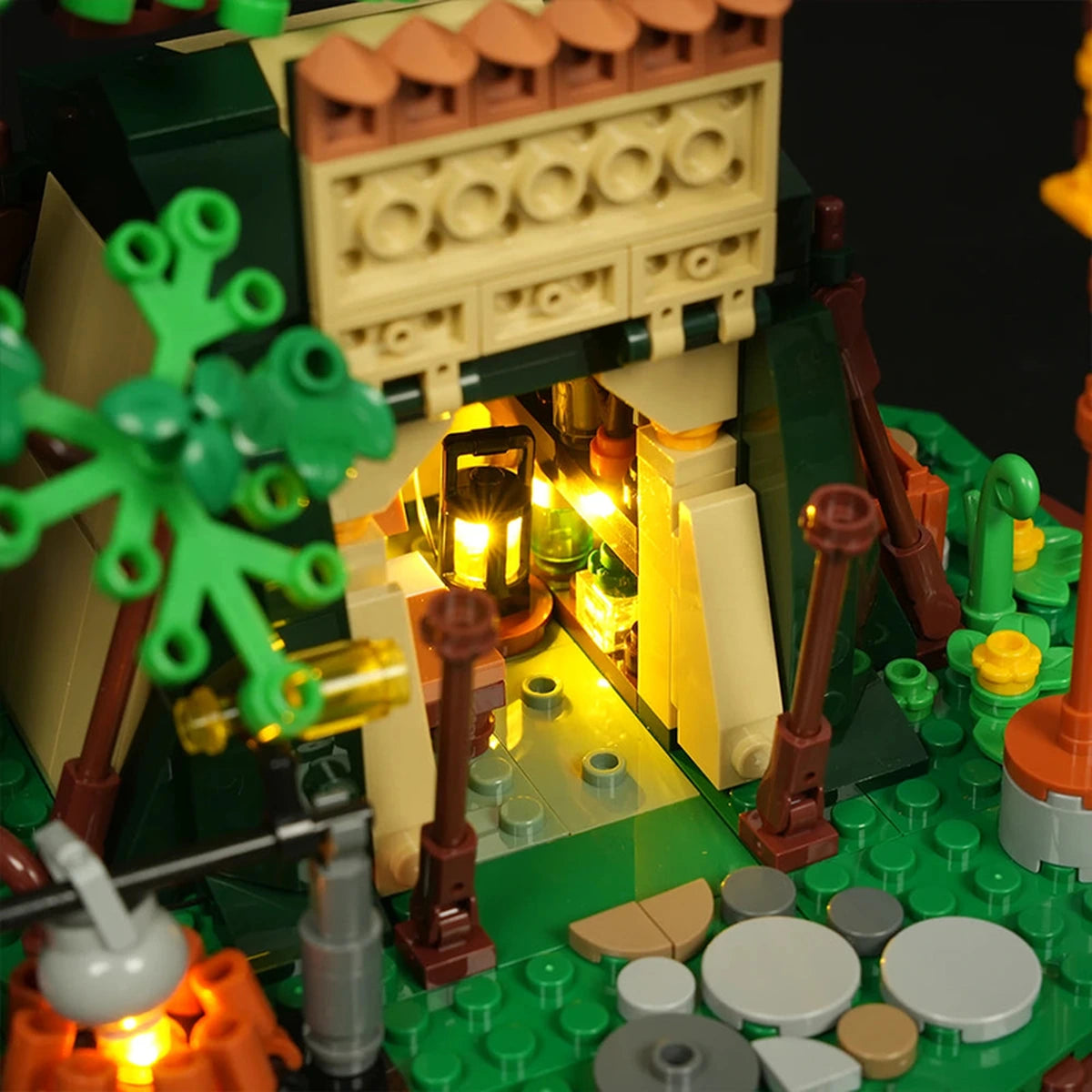 Lumibricks Middle Ages 12014 Ranger Camp - Image 3