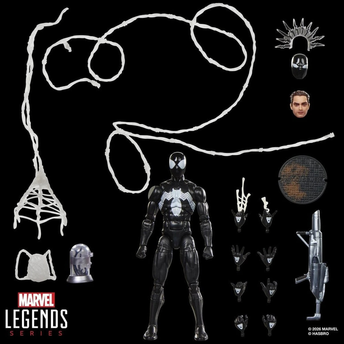 Marvel Legends Maximum Series figurine Symbiote Spider-Man 15 cm - Image 3