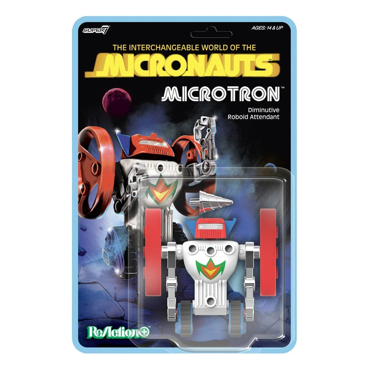 Micronauts figurine ReAction+ Microtron 9 cm - Image 3