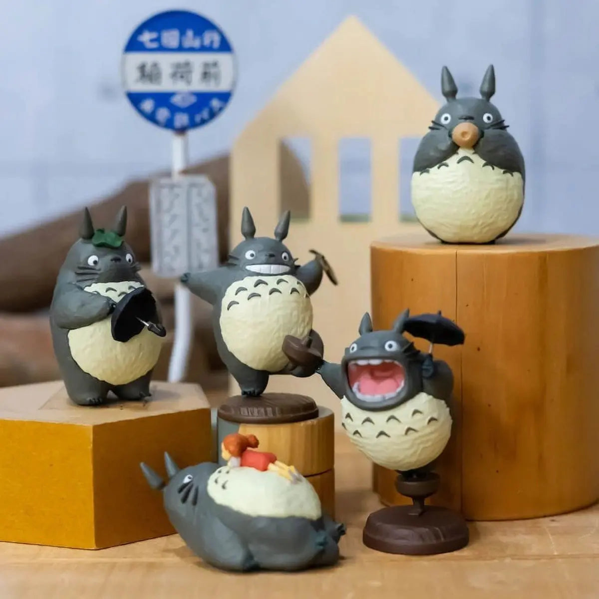 Mon voisin Totoro assortiment boîte-mystère figurines Totoro 5 cm (6) - Image 1