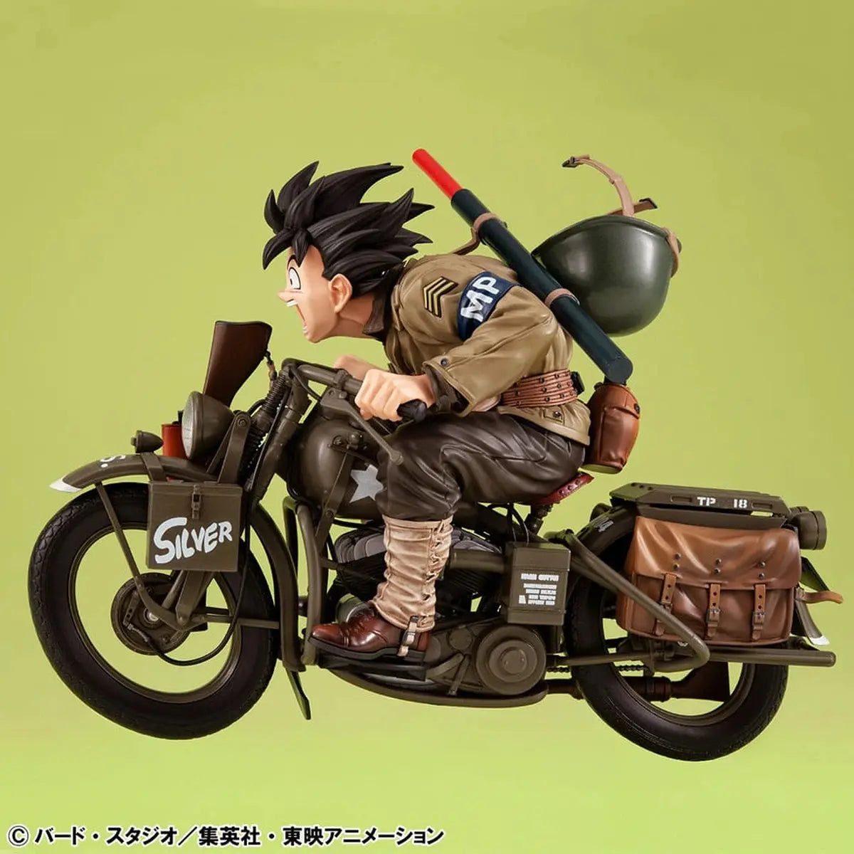 Dragonball Z 05 Desktop Real McCoy diorama PVC Son Goku & Bike 18 cm - Image 5