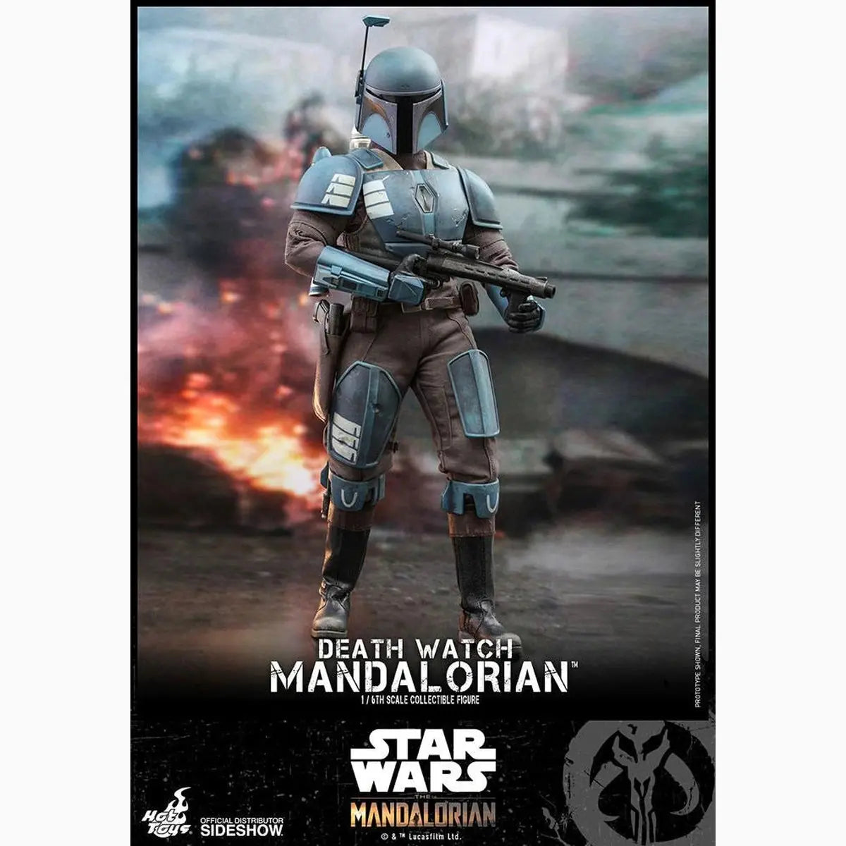 Star Wars The Mandalorian figurine 1/6 Death Watch Mandalorian 30 cm - Image 3