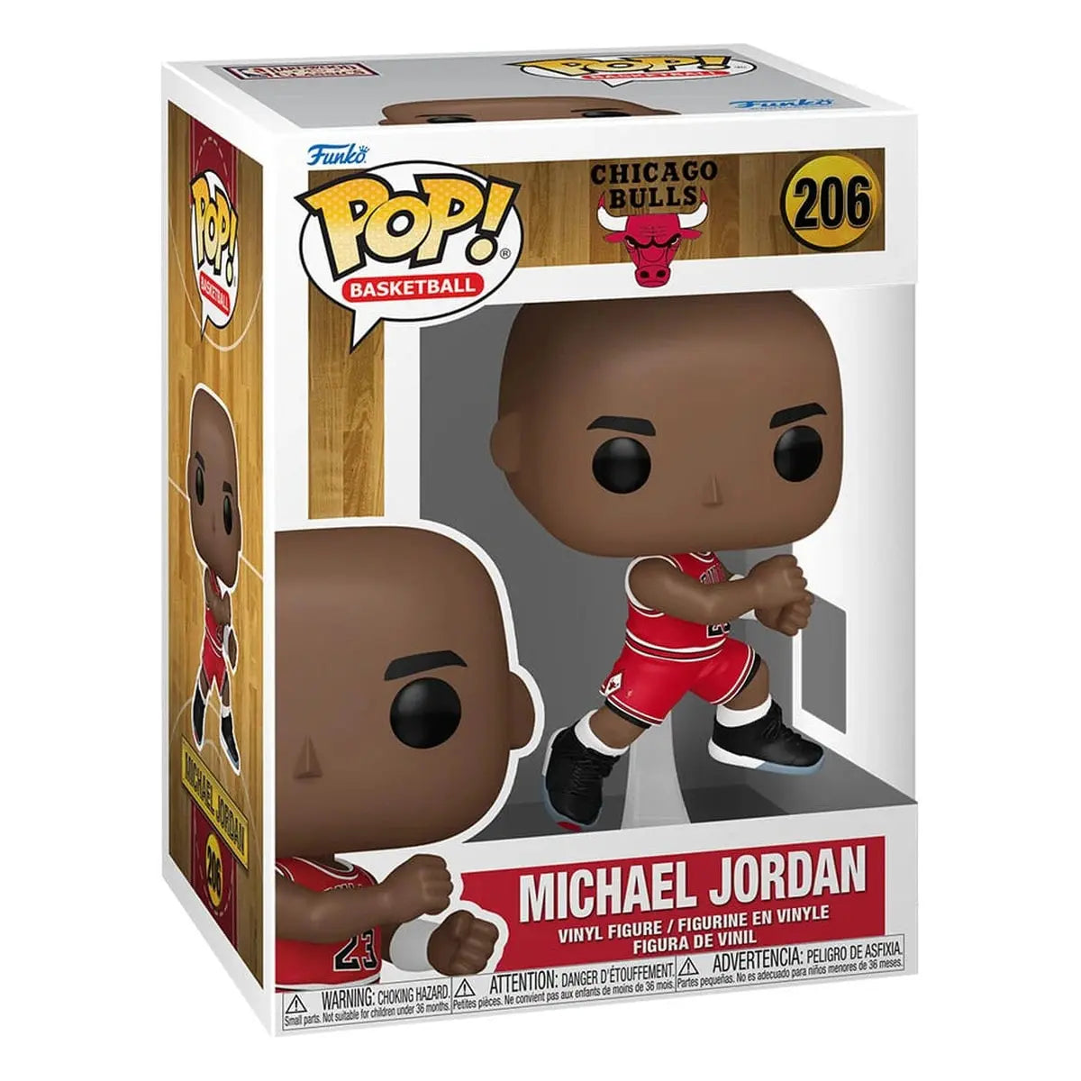 NBA Legends POP! Sports Vinyl Figurine Bulls- Michael Jordan('89) "The Shot" 9 cm - Image 4