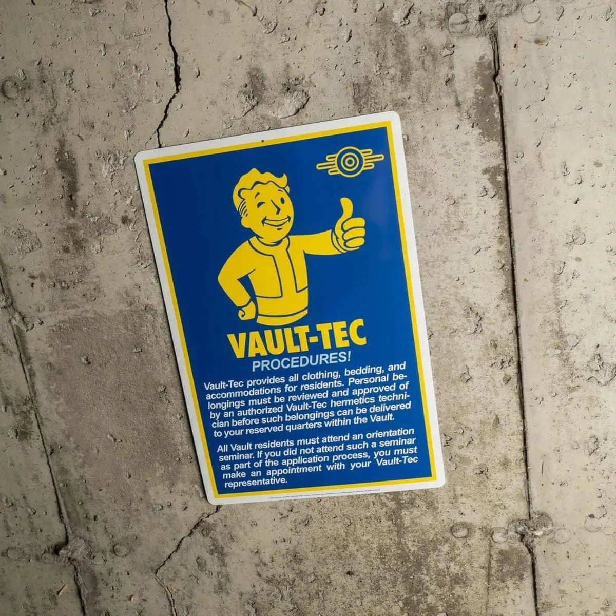 Fallout panneau métal Procedures - Image 4