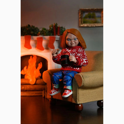 Chucky (série télévisée) Ultimate figurine Chucky (Holiday Edition) 18 cm - Image 4