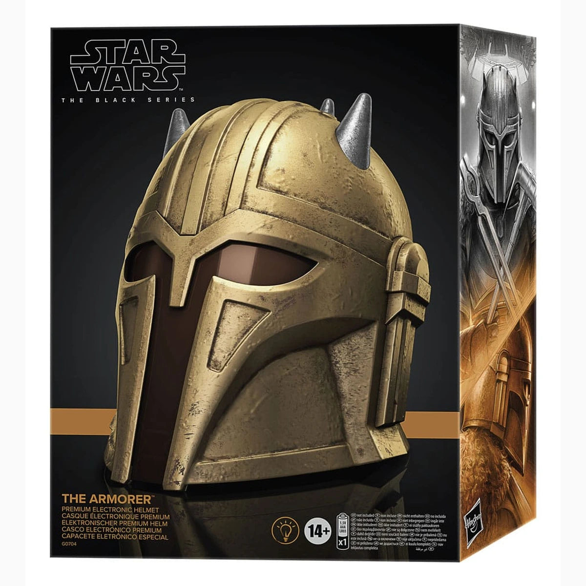 Star Wars: The Mandalorian Black Series casque electronique The Armorer - Image 4