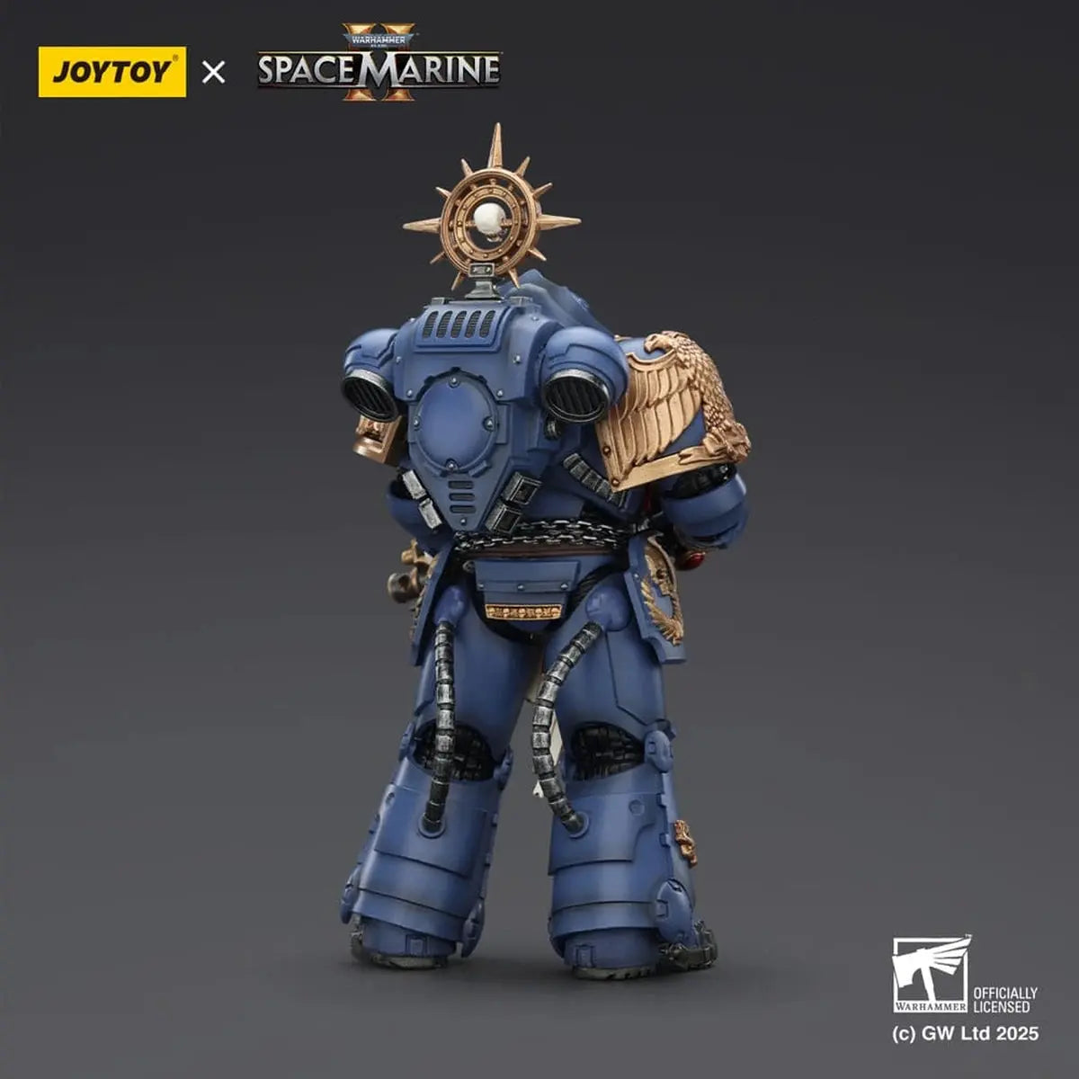 Warhammer 40,000: Space Marine 2 figurine Ultramarines Heavy Relic Primus Armor with Heavy Relic Bolt Rifle 13 cm - Image 5