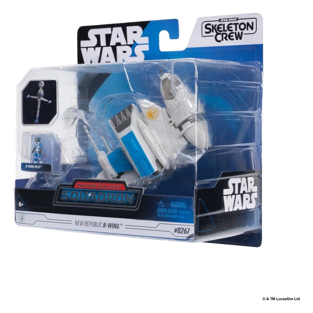 Star Wars Véhicule Moyen & Figurine set Nouvelle République B-wing & Pilote de B-wing - Image 5