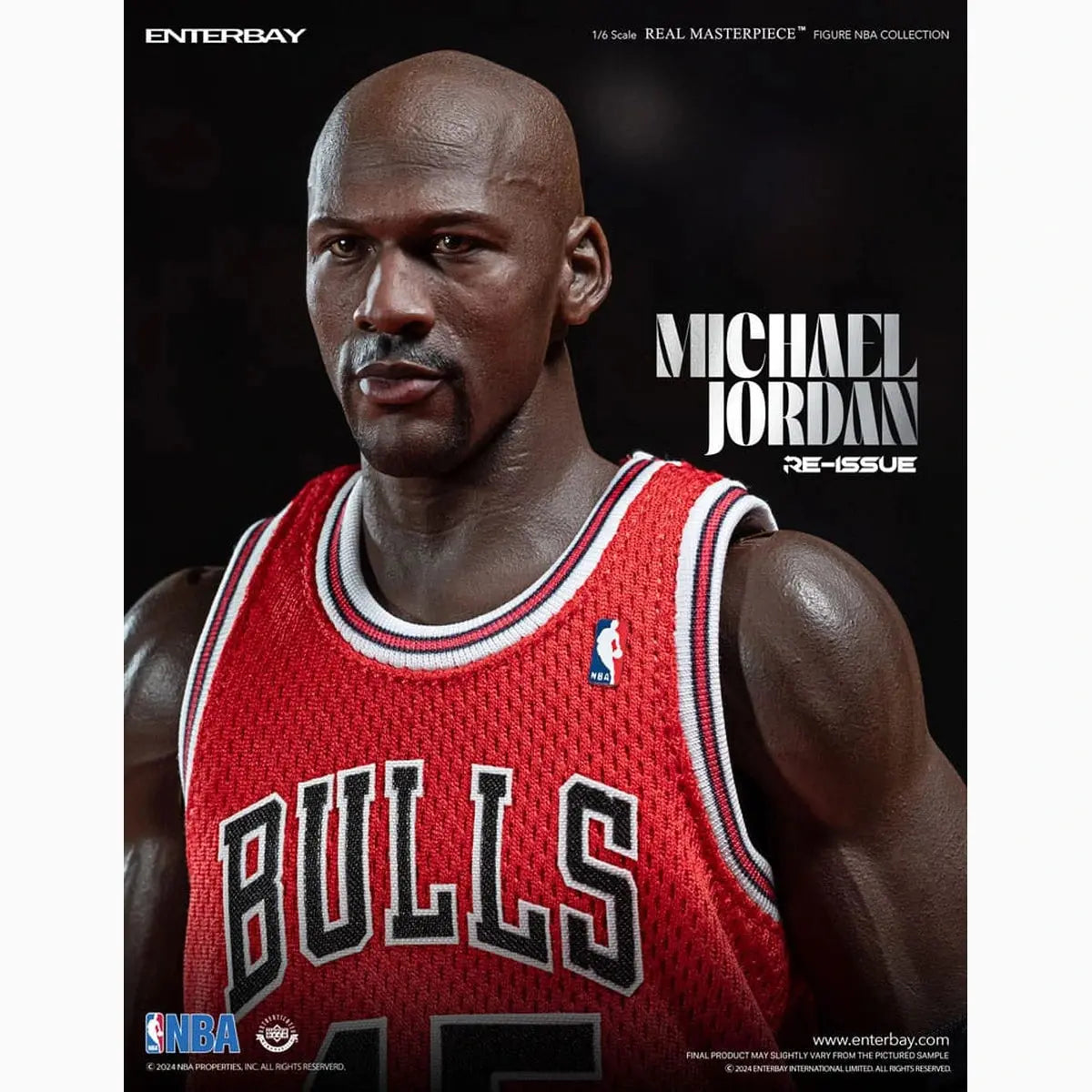 NBA Collection figurine Real Masterpiece 1/6 Michael Jordan I'm Back Edition Limited 30 cm - Image 7