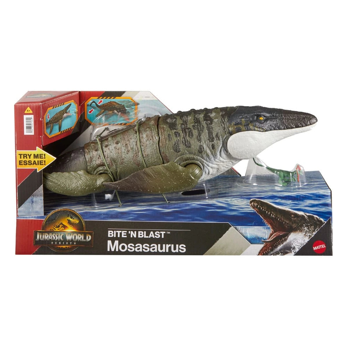Jurassic World: Rebirth figurine Bite 'n Blast Mosasaurus 65 cm - Image 6