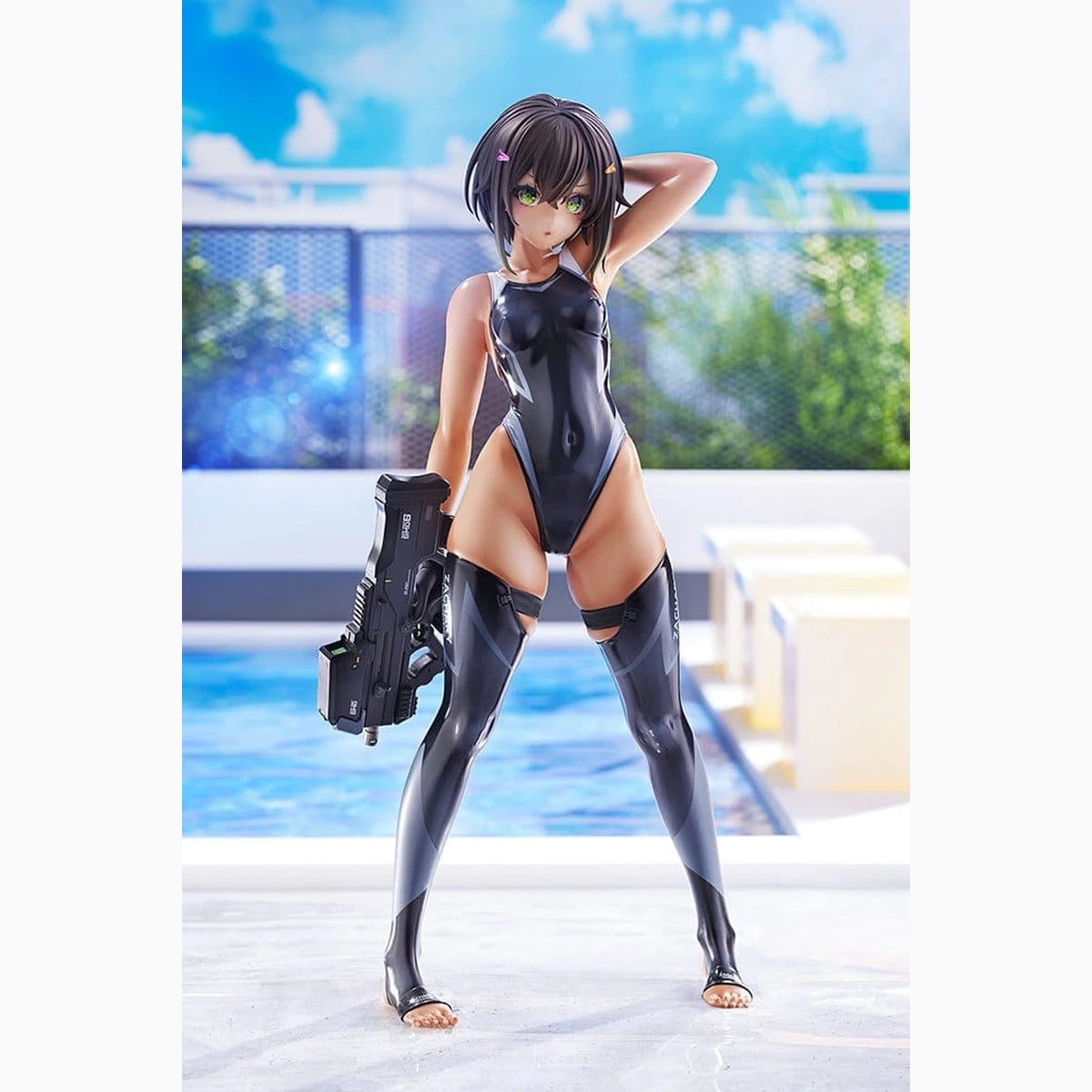 Arms Note figurine PVC 1/7 Buchou-chan of the Swimming Club 22 cm (re-run) - Image 3