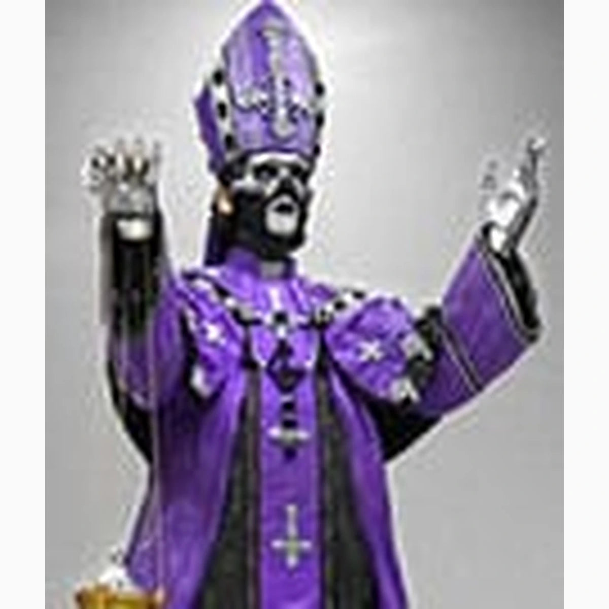 Ghost statuette Rock Iconz Papa V Perpetua Purple Robes 22 cm - Image 2