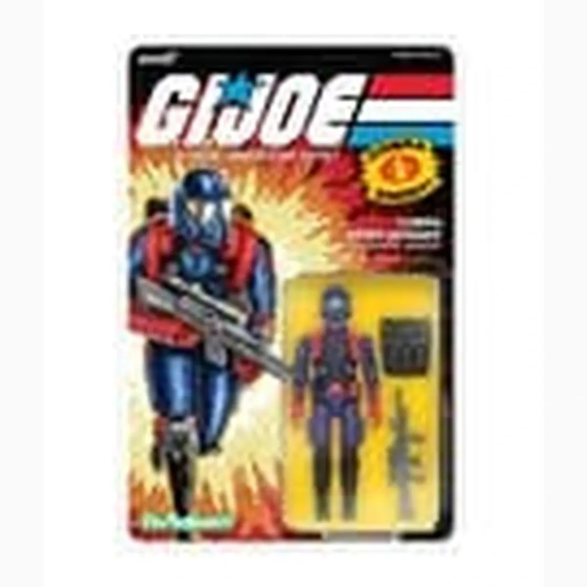 G.I. Joe ReAction+ figurine Wave 09 Cobra Viper Gunner - Image 2