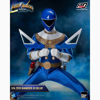 Power Rangers Zeo figurine FigZero 1/6 Ranger III Blue 30 cm - Image ajoutée 14
